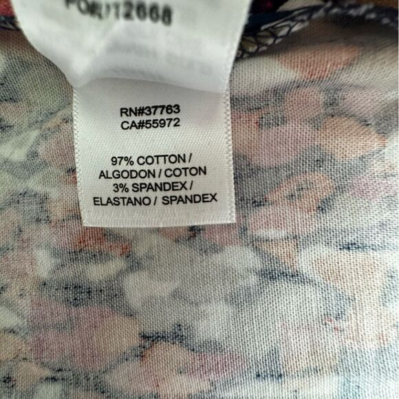 Laundry by Shelli Segal Colorful Cropped Pants SZ 10 - Picture 14 of 15